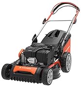 etevila Tondeuse à Gazon Thermique Tractée avec Moteur Briggs & Stratton 475IS Series 140cc GM...