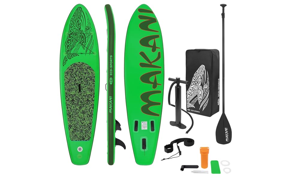 etevila planche de stand up vert paddling makani 320x80x15 cm SUP gonflable paddle board de surf
