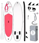 etevila Paddle Gonflable Adulte, Planche de Stand Up Paddle Gonflable Sup Paddle Board Gonf...