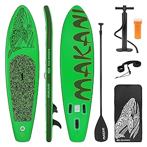 etevila planche de stand up vert paddling makani 320x80x15 cm SUP gonflable paddle board de surf