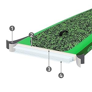 etevila planche de stand up vert paddling makani 320x80x15 cm SUP gonflable paddle board de surf