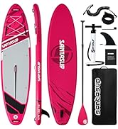 etevila Stand Up Paddle Planche de Surf Sup Gonflable Complet Accessoires Pagaie Réglable, Pompe...