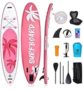etevila Paddle Gonflable Adulte 320/335cm, Planche de Stand up Paddle Gonflable 2 Personnes, Si...