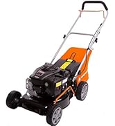 etevila tondeuse à gazon rotative poussée à essence 41 cm, avec Moteur Briggs & Stratton Série...