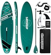 etevila Stand Up Paddle Planche de Surf Sup Gonflable Complet Accessoires Pagaie Réglable, Pompe...