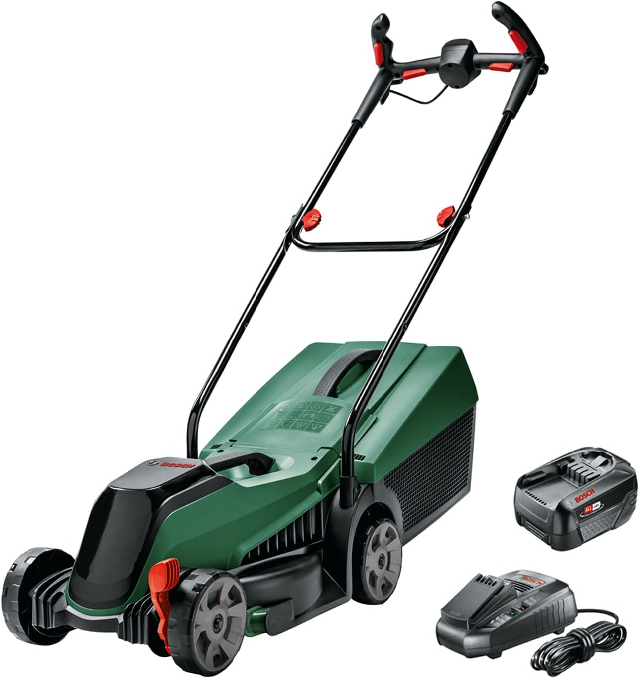 Bosch - CityMower 18V - 32 cm - Sans fil, moteur brushless, 1x 4,0 Ah, jusqu’à 300 m², 18V-32-300