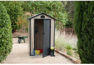 OOGarden - Abri de Jardin résine 1,39m² - Beige