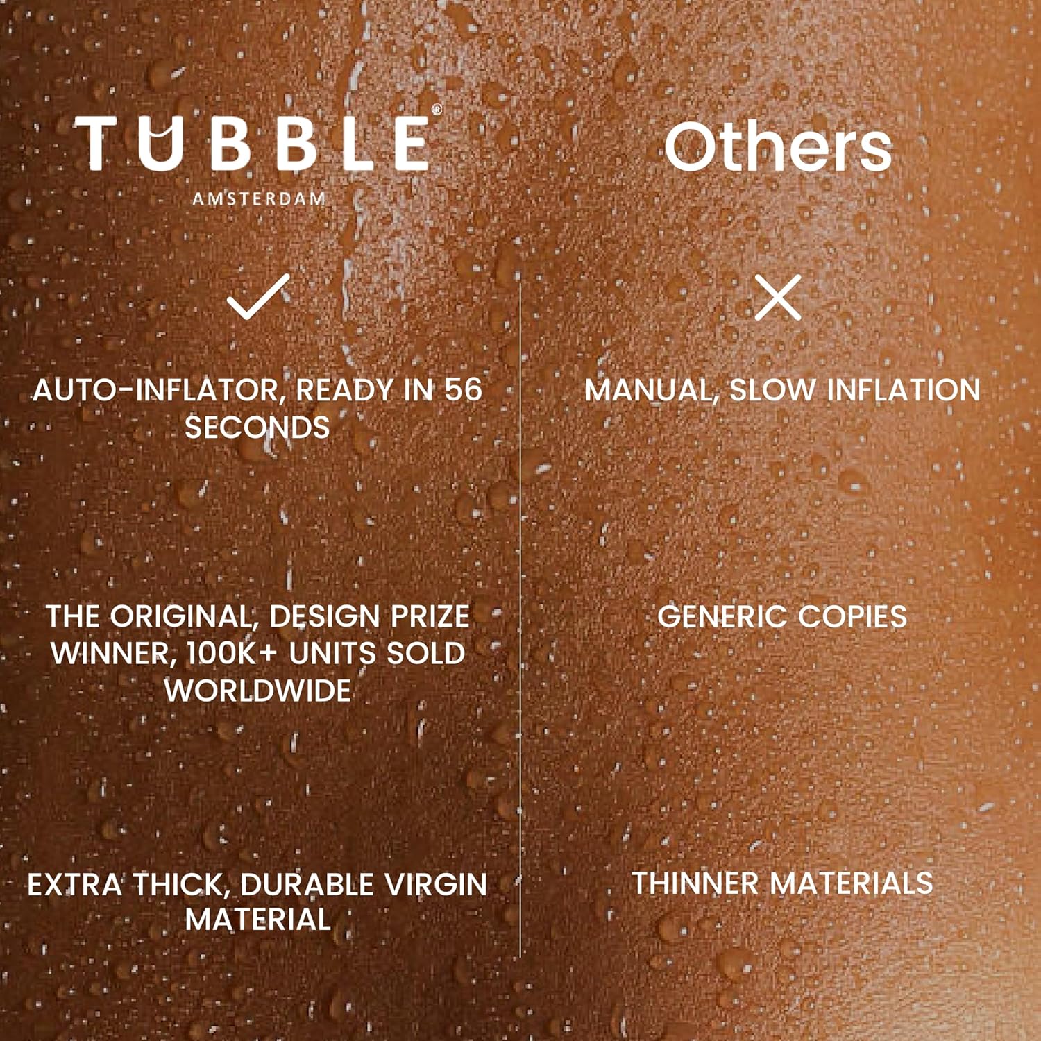 Tubble® Cuzi Spa Gonflable Black Onyx 255 L - Baignoire Spa Pliable pour Adultes, Utilisation intérieure et extérieure, Bien-être Toute l’année, Massage à Bulles Relaxant
