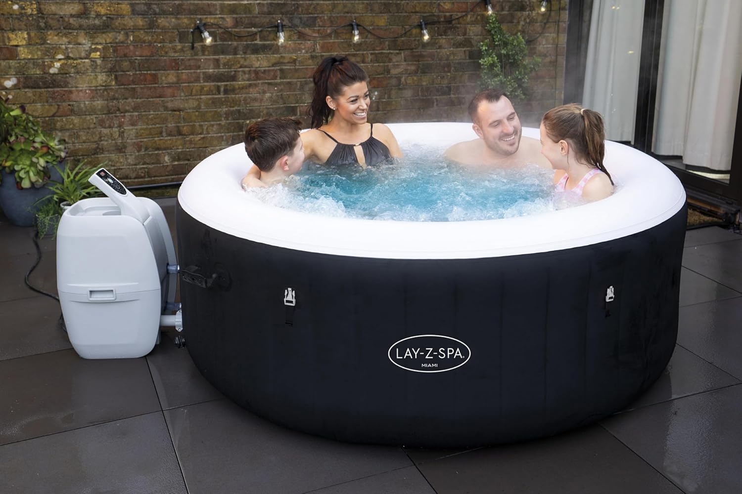 Bestway - LAY-Z-SPA Miami - 180x66 cm - 2-4 pers. Airjet relaxation