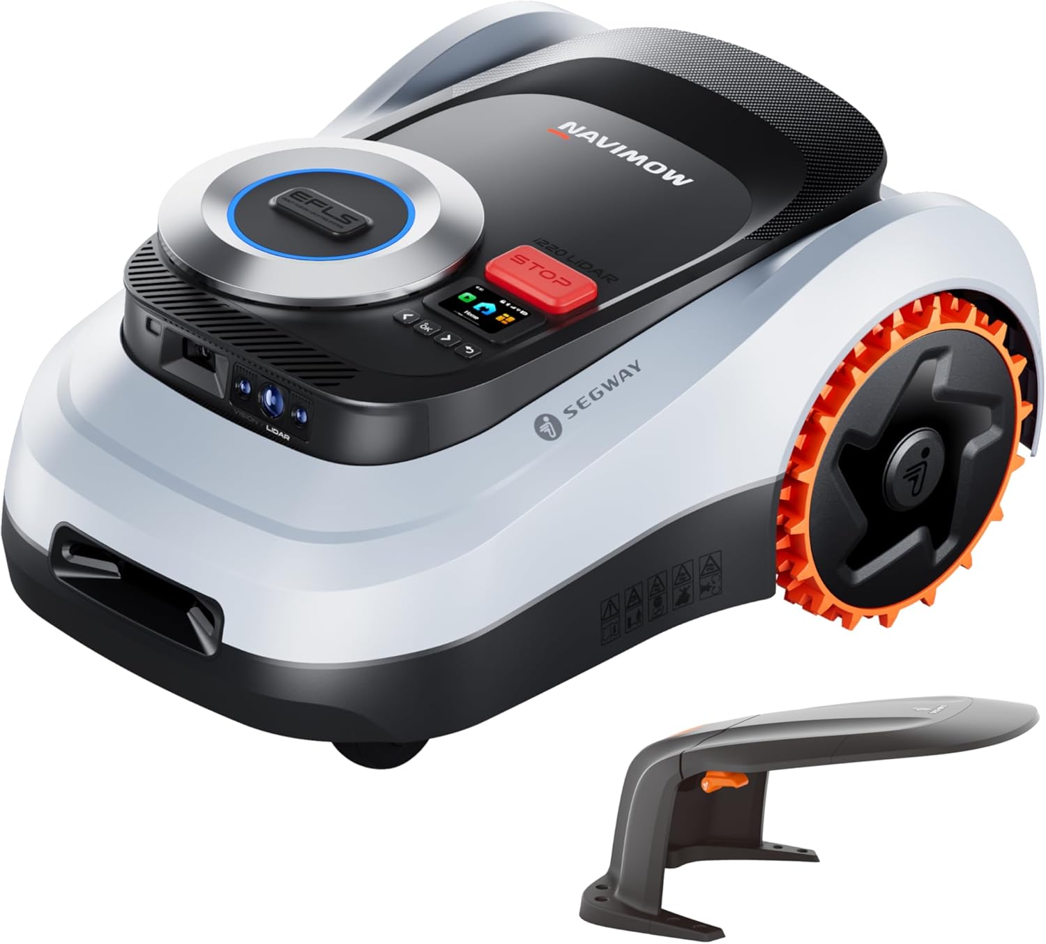 Segway - Navimow i220 - 2000m² - Lidar, vision, 4G, pente 45%, Garage M