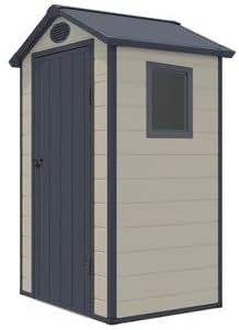 OOGarden - Abri de Jardin résine 1,39m² - Beige