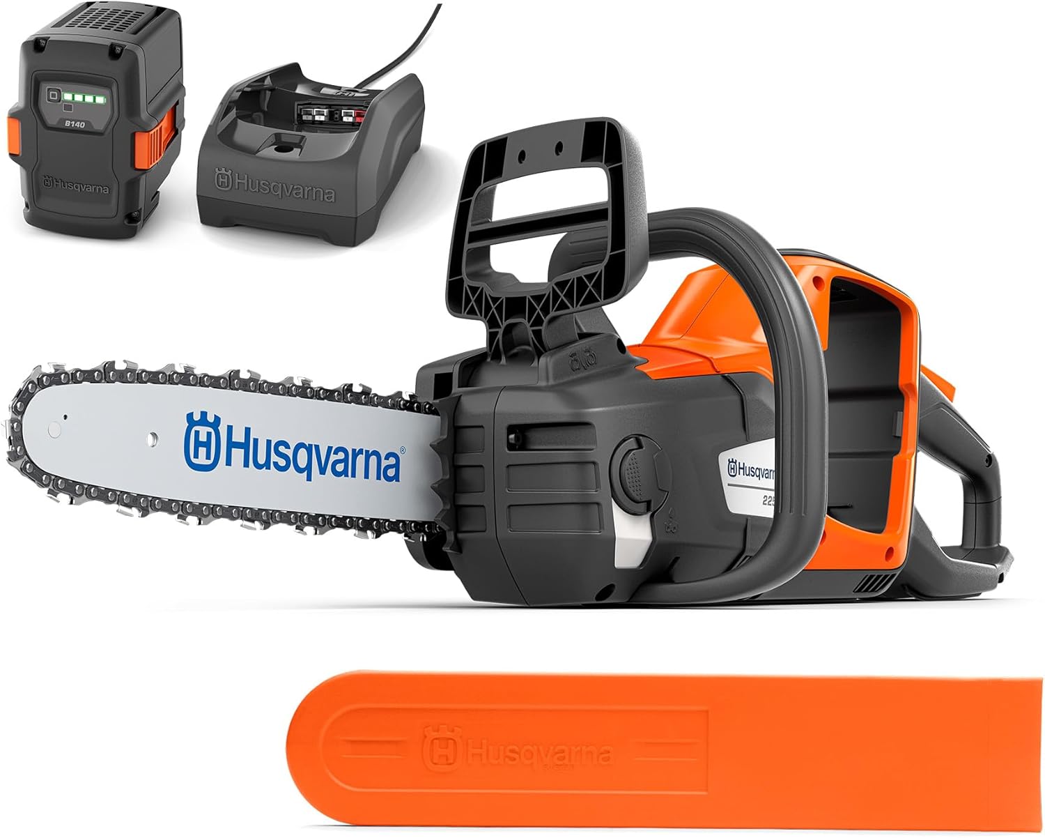 Husqvarna - 225i - guide 30cm - batterie/chargeur inclus, 36V, 20m/s
