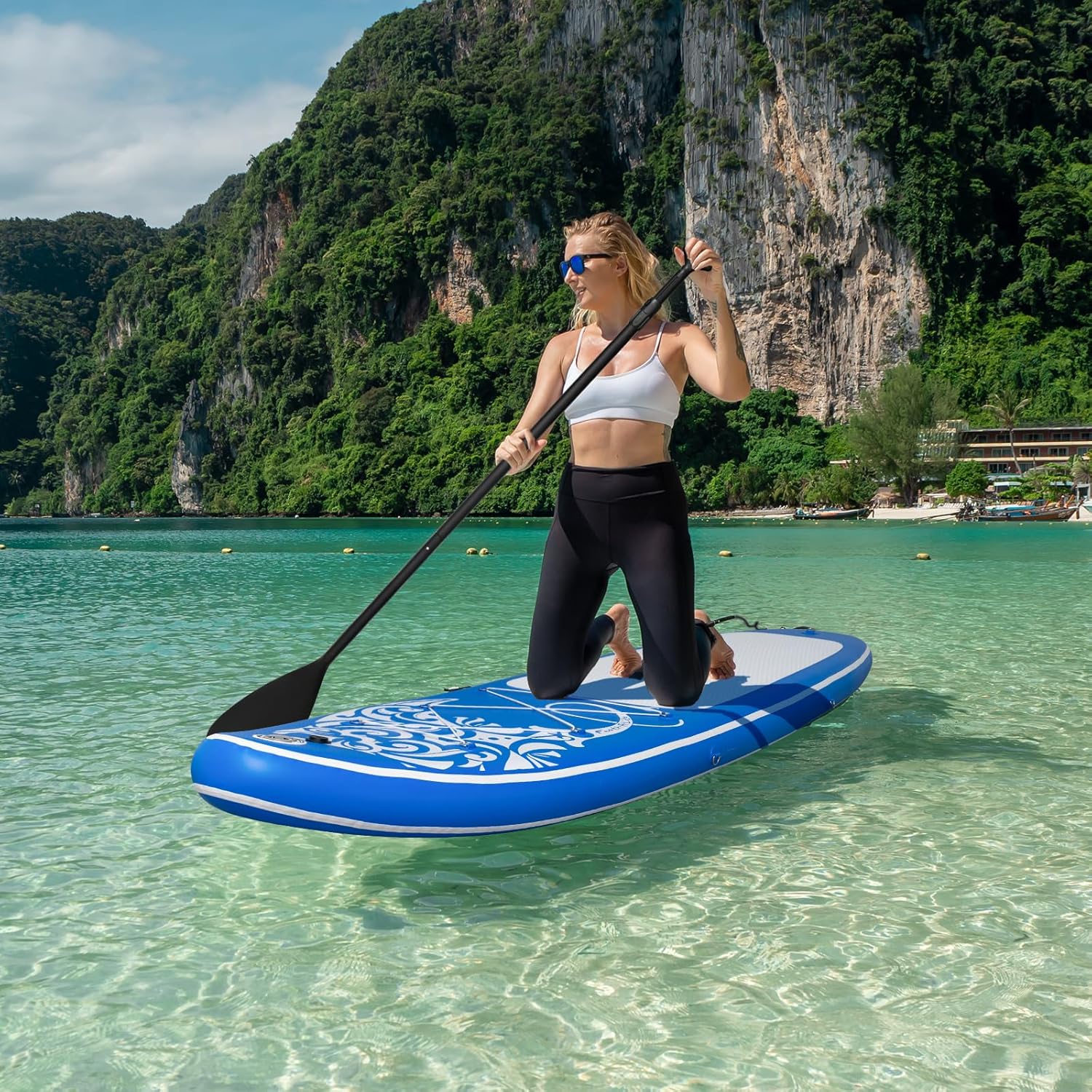 FEATH-R-LITE - Stand Up Paddle gonflable adulte - accessoires variés