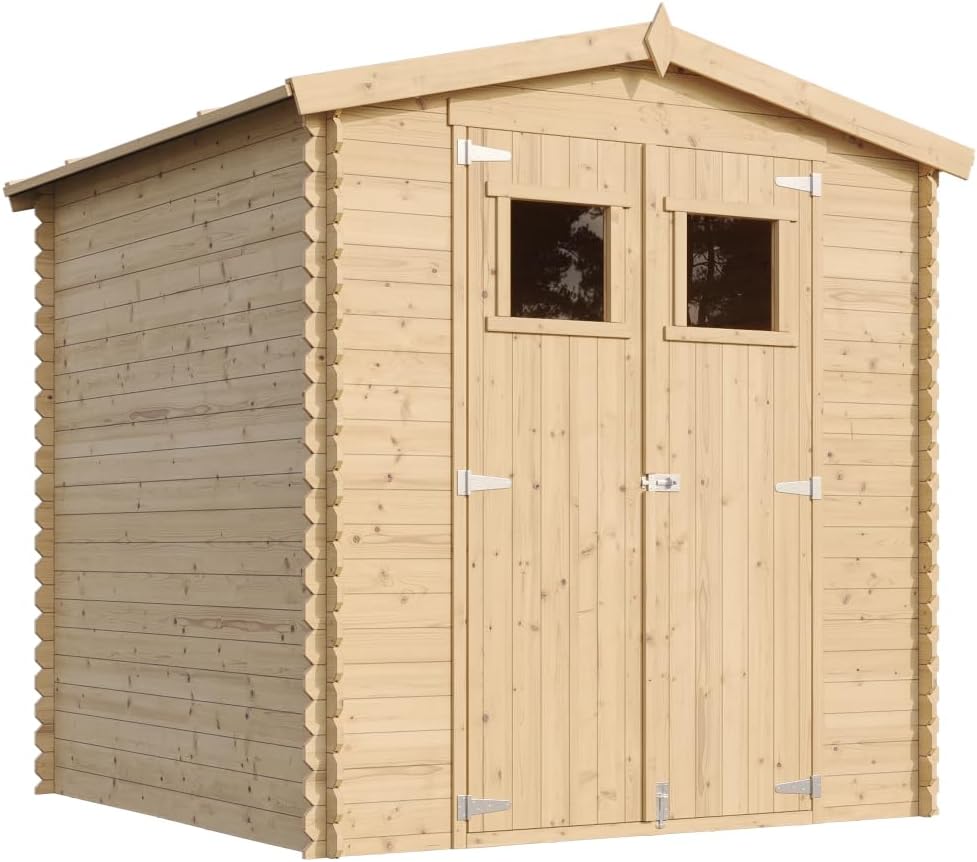 Abri de jardin bois avec sol 3.53 m2