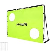 VirtuFit But de football avec mur - But de football - 120 x 80 cm