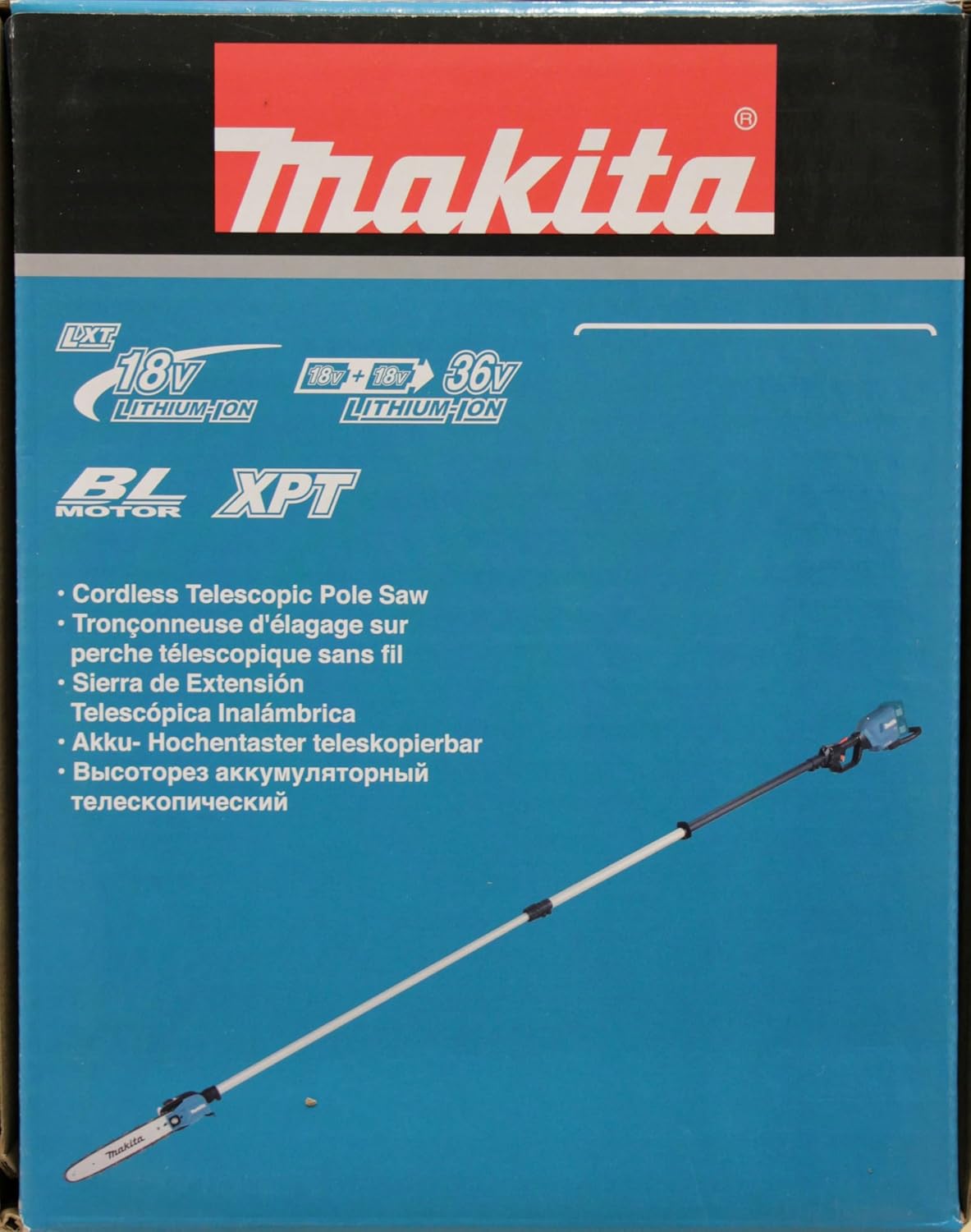 Makita - Élagueuse sur perche, série 36V, 30 cm, télescopique, DUA301Z
