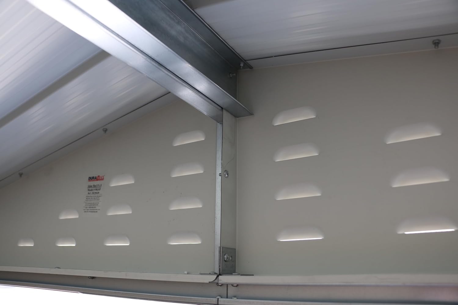 Abri de Jardin en métal  Duramax Alpine 8 x 6 (4,79 m²)