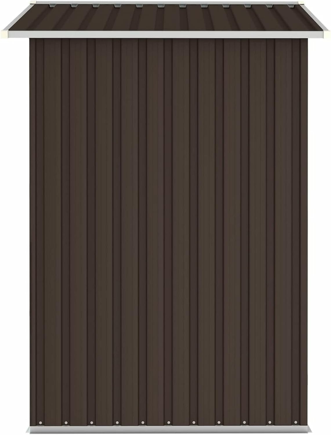 Homgoday Cabane de Jardin en Métal Galvanisé - Protection Contre les Intempéries, Ventilation et Stockage Facile