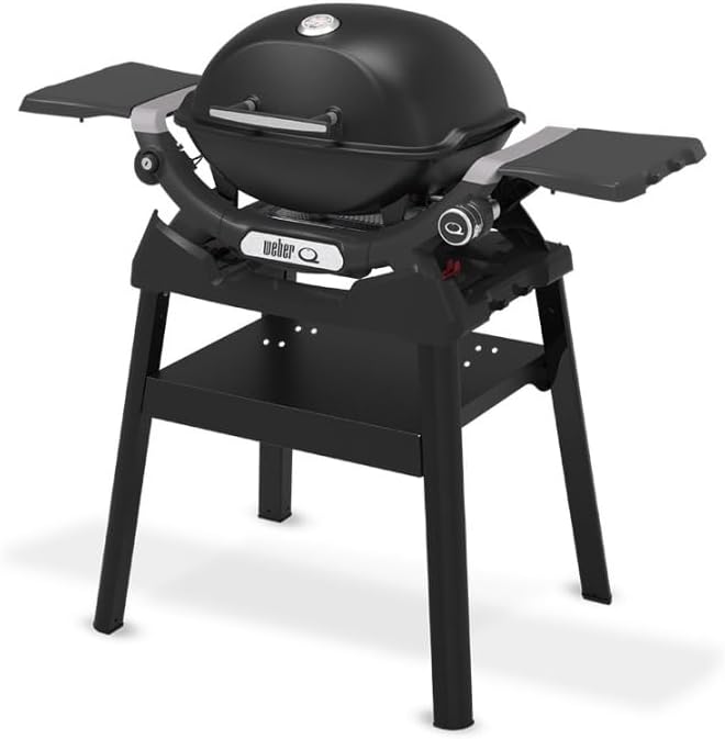 Weber - Q 1200N série - compact, gaz, pied inclus, coloris noir