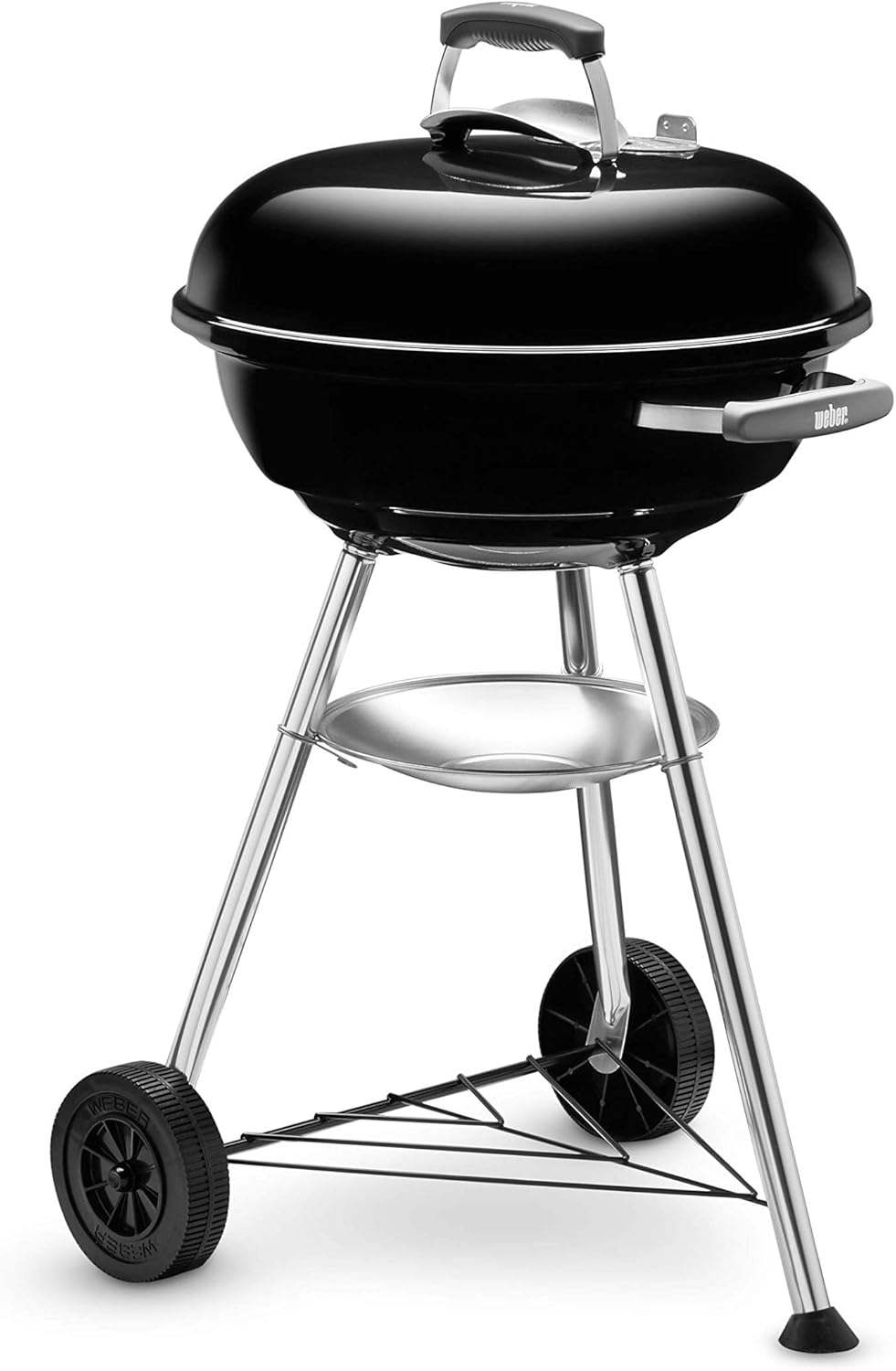 Weber - Compact Kettle - 47 cm - grille acier chromé, résistante chaleur et rouille