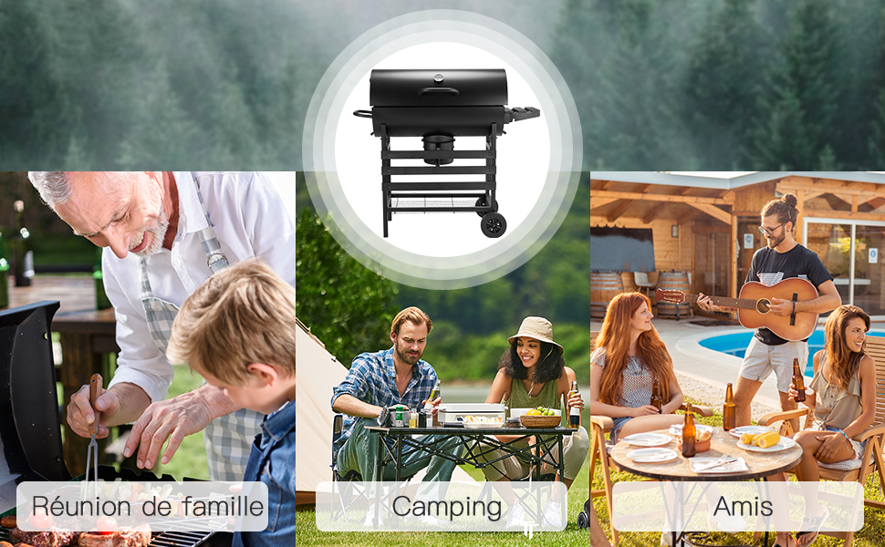barbecue charbon de bois