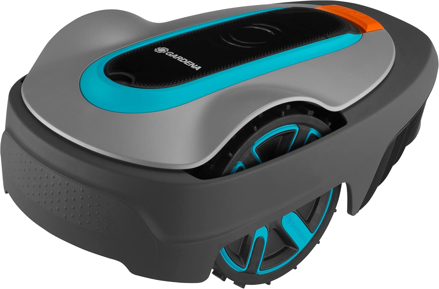 Gardena - Sileno City 250 - 250m² - Tond pluie, passages étroits, Bluetooth, silencieuse, capteur gel, automatique - 150