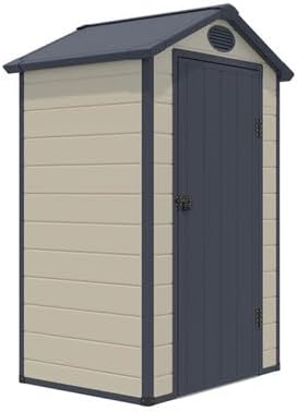 OOGarden - Abri de Jardin résine 1,39m² - Beige