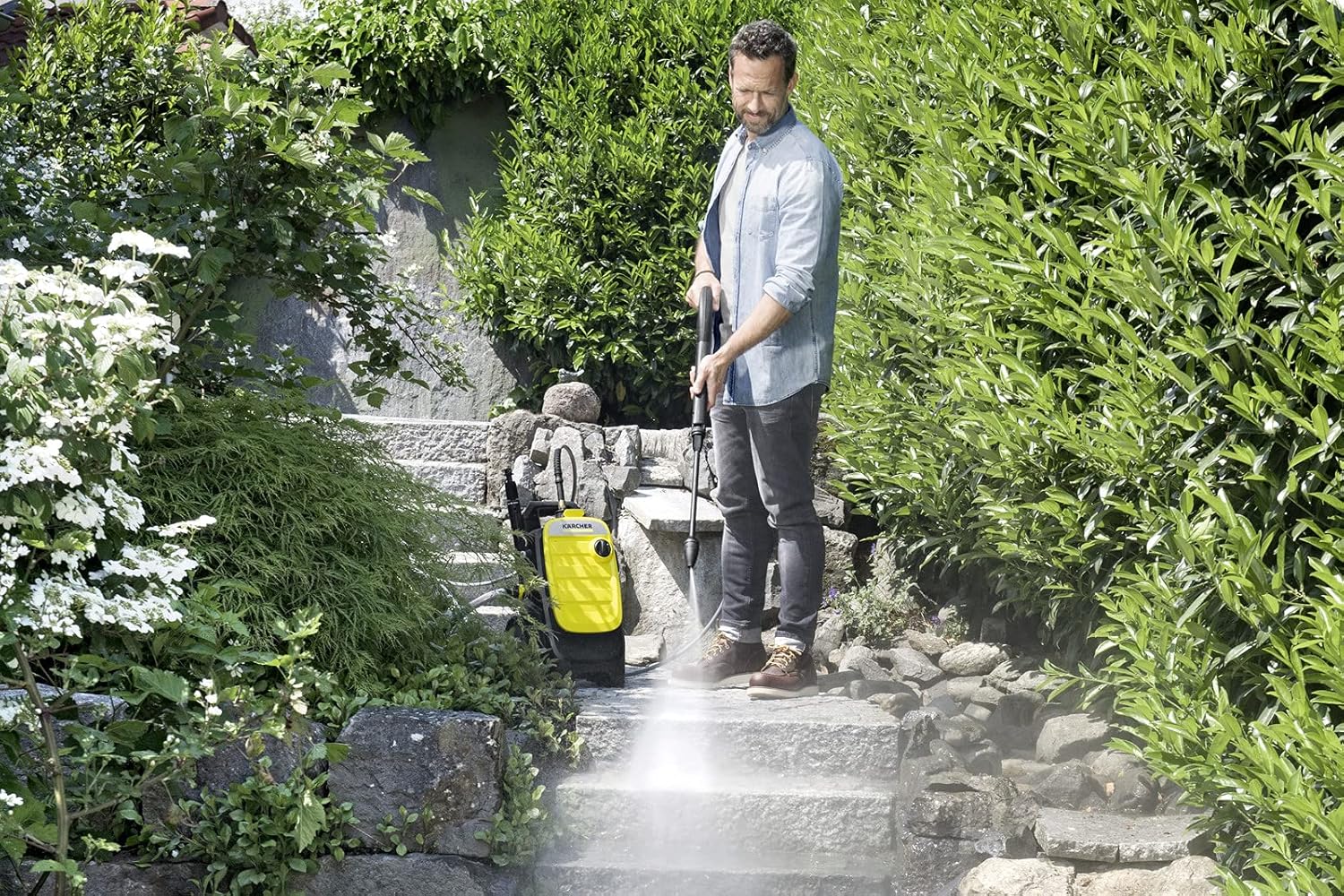 Kärcher - K7 Compact - 180 bar, 600 l/h - Nettoyeur haute pression, 16 kg, rotabuse, lance
