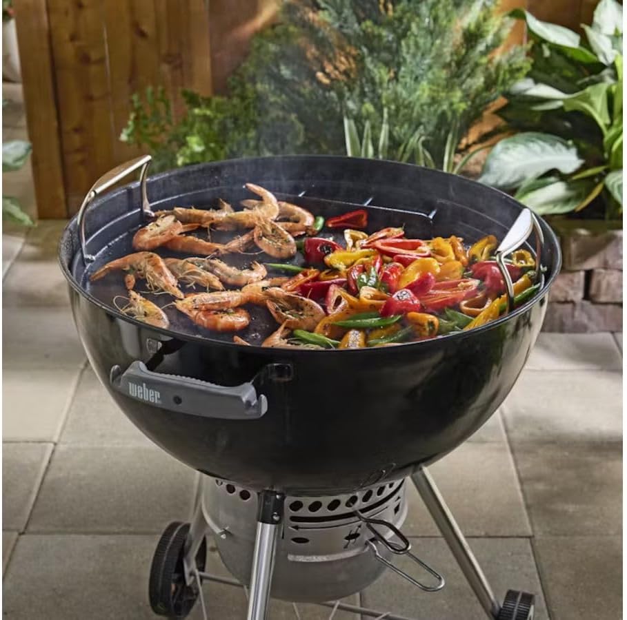 Weber - Plancha pour barbecue charbon - 57 cm - haute résistance