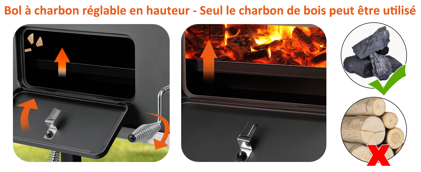 Barbecue Charbon de Bois