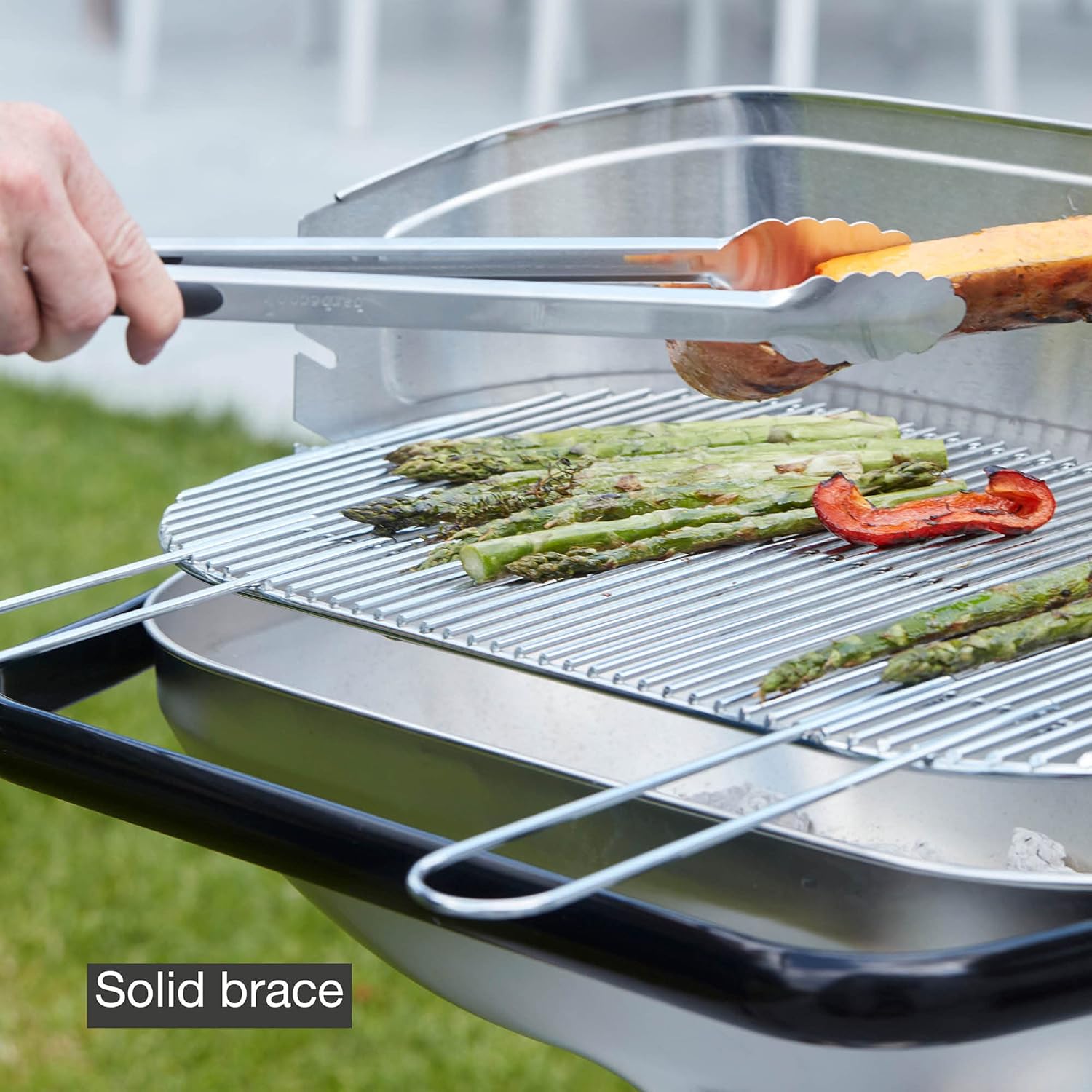 Barbecook - Loewy 55 barbecue inox - 56x34x100cm - charbon - Gris