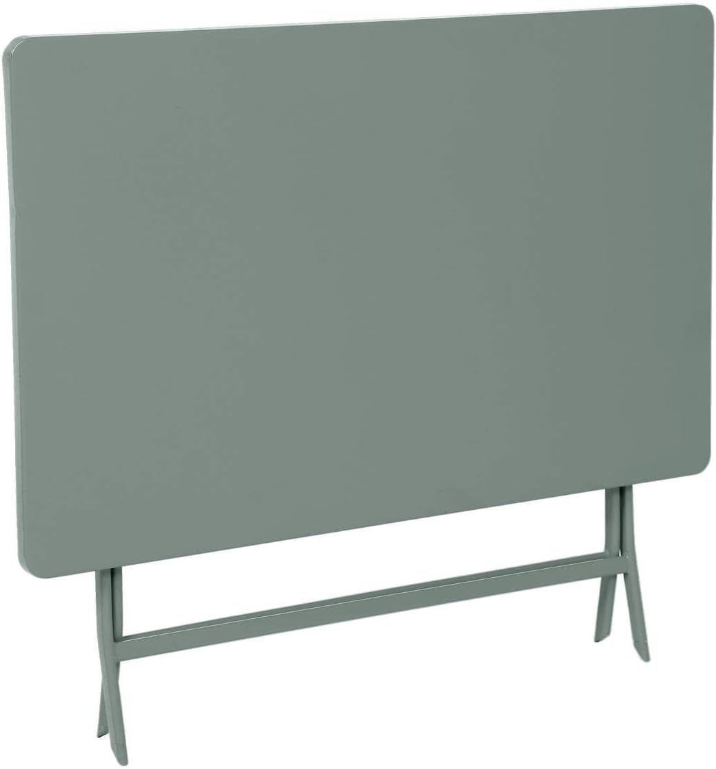Hespéride - Greensboro - table pliante 4 places acier vert olive