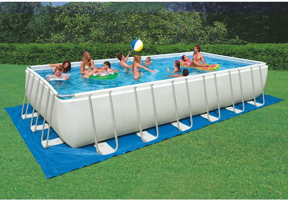 Intex - Piscine Ultra Série - 732x366 cm - Filtration et accessoires complets