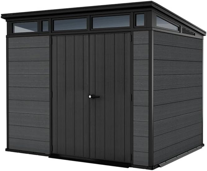 Keter - Cortina 97 - 5,8m² - abri de jardin résine durable robuste
