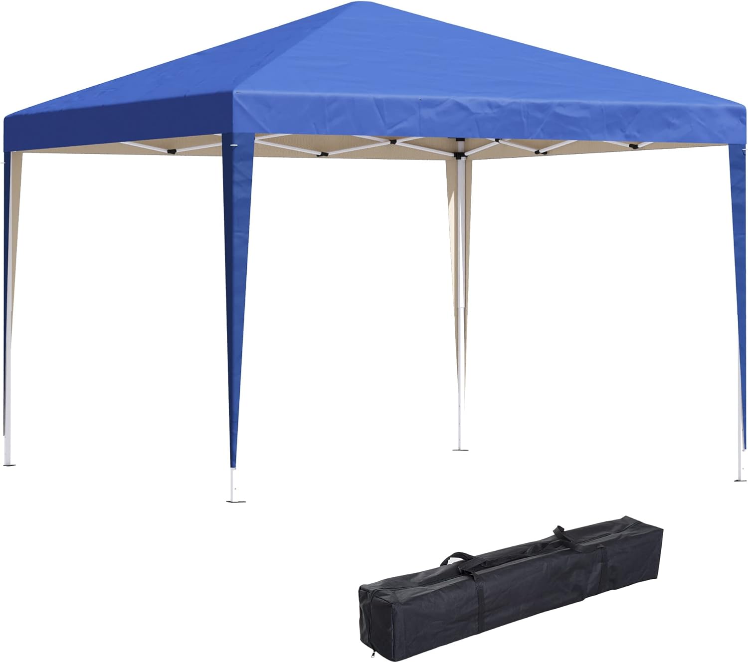 Outsunny - Tonnelle pliante 3x3m - Anti-UV, acier Oxford, sac de transport - TTPU3x3M-2024