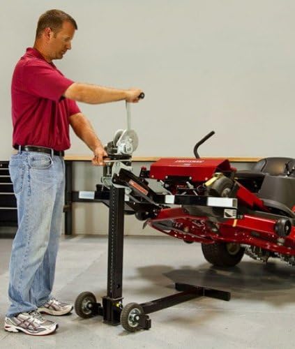 MoJack 6011-mj-0002 Mjez 136,1 Kilogram Lift pour tracteurs et zéro Les tondeuses à Gazon 750-pound Noir