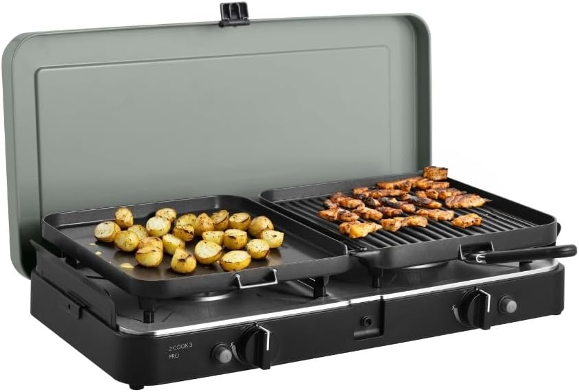 Cadac - 2-Cook 3 Pro Deluxe - grille barbecue portable 30mbar - sac inclus