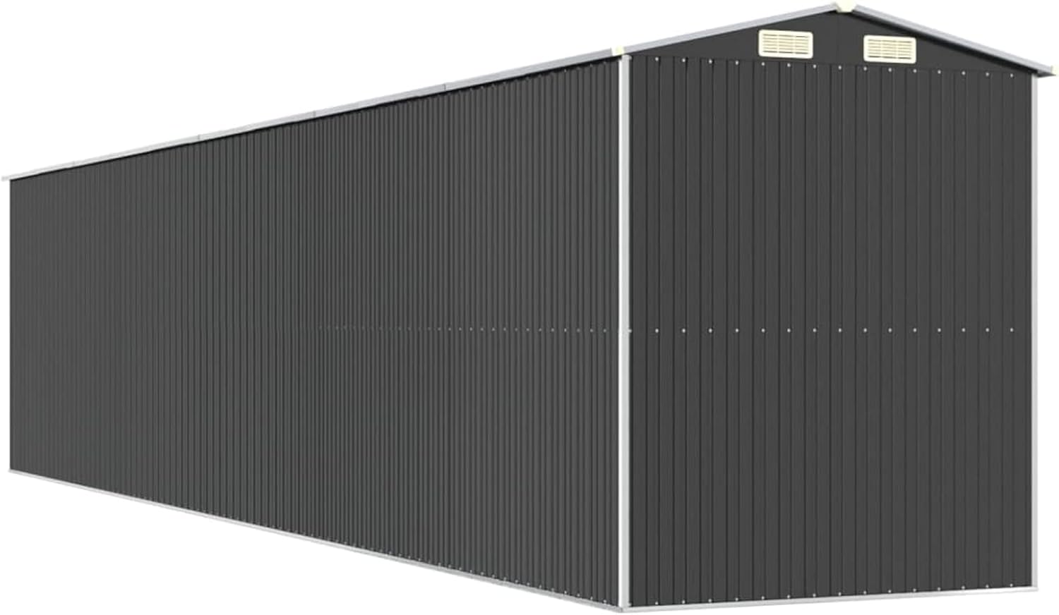 ShGaxin - abri de jardin extérieur acier galvanisé, 192x938x223 cm