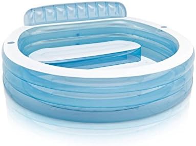 Intex - Swim Center Family Lounge - 229x218x76 cm - Piscine avec sièges - 57190NP