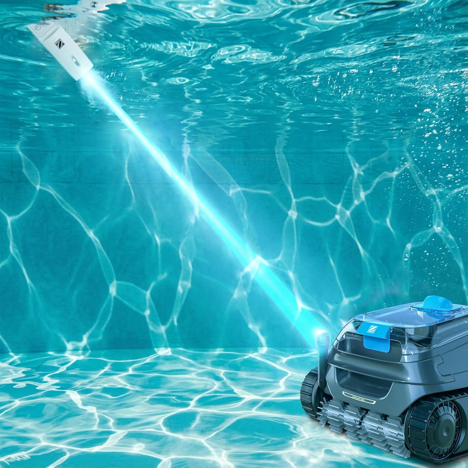 Zodiac - Freedom série - piscine jusqu'à 12x6m - télécommande, batterie lithium, nettoyage fond/murs/flottaison