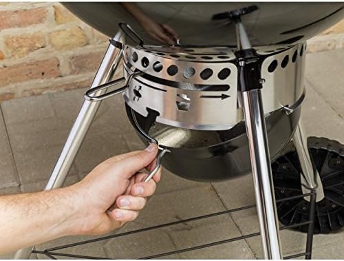 Weber - Master-Touch GBS - 57 cm - barbecue charbon, noir, grilles amovibles, 14501004