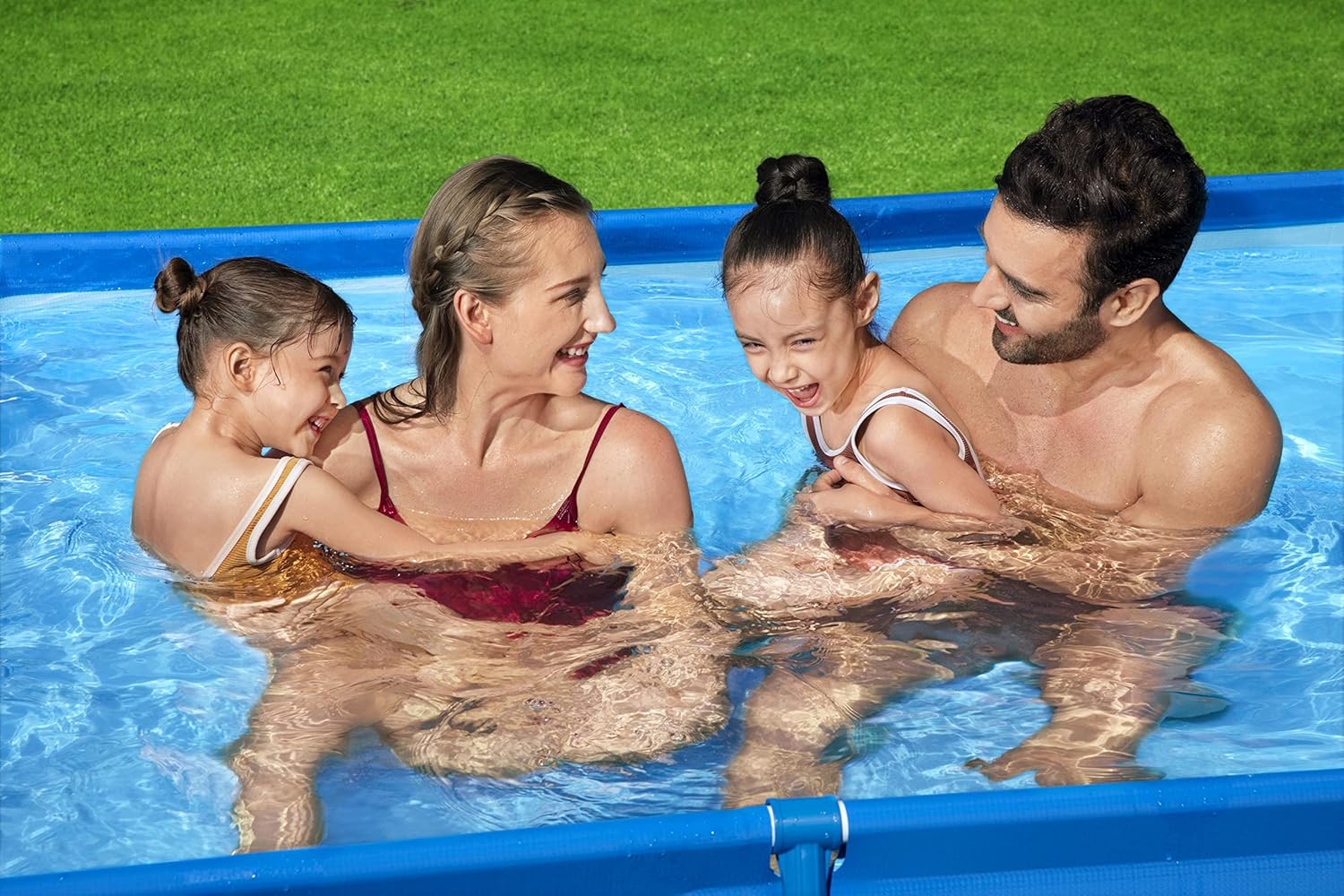 Bestway 56403 Piscine Hors Sol Steel Pro 259 X 170 X 61 cm