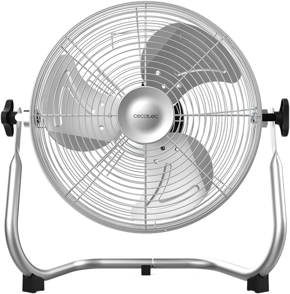 Cecotec - EnergySilence 1000 Pro - 30 cm - 40W, 3 vitesses, acier