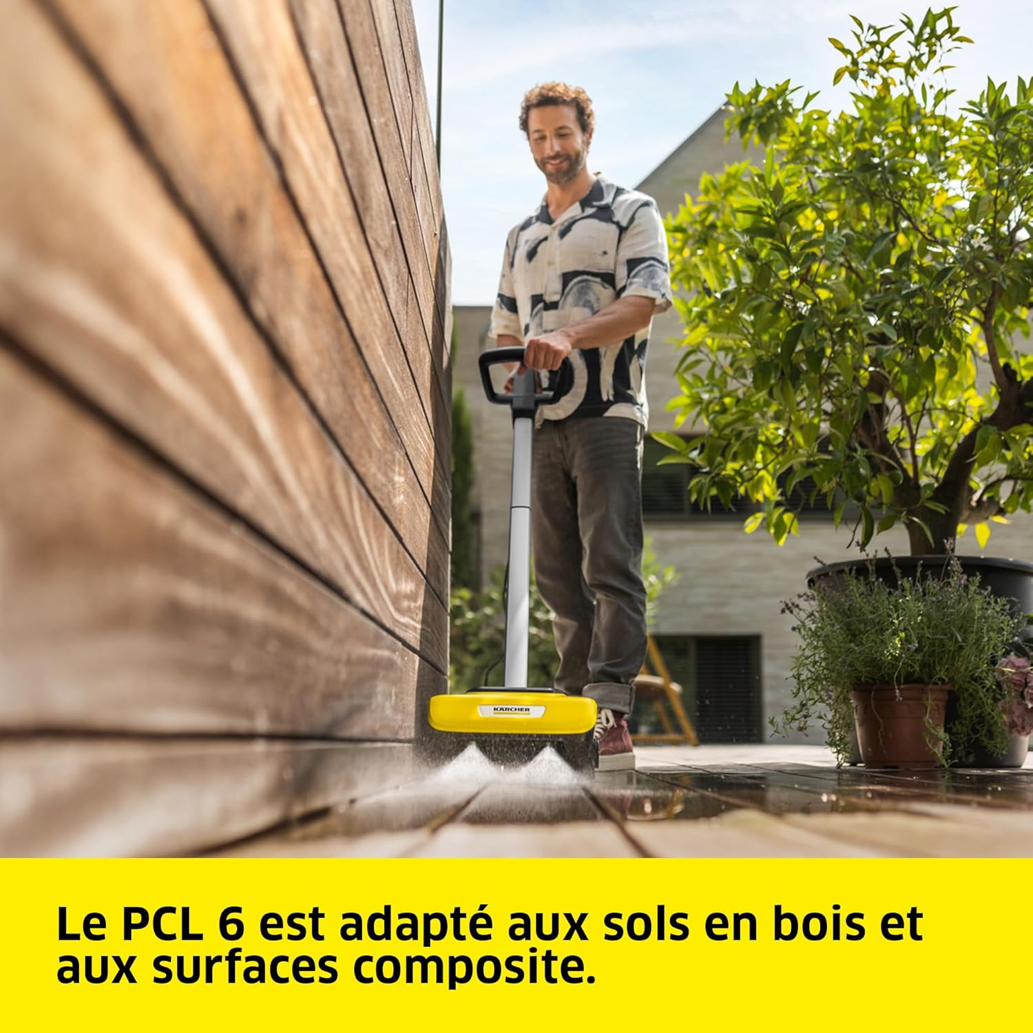 Kärcher - PCL 6 - 300 mm - nettoyeur terrasse, pression 10 bar, rotation 600-800 TR/Min, PCL6