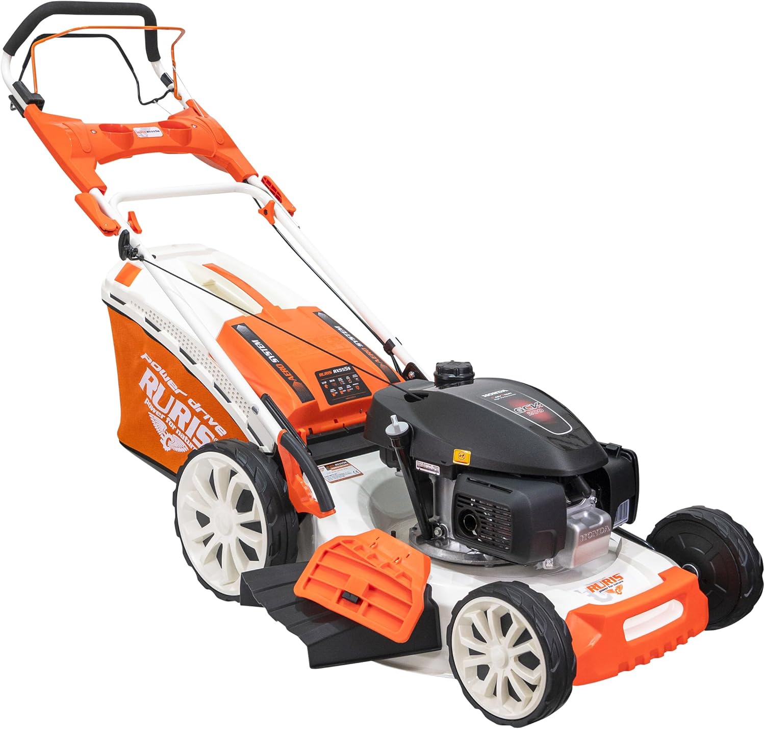 RURIS - RX555s - 530mm - Moteur Honda 202cc, 5 en 1, sac 65l, automatique RX555s