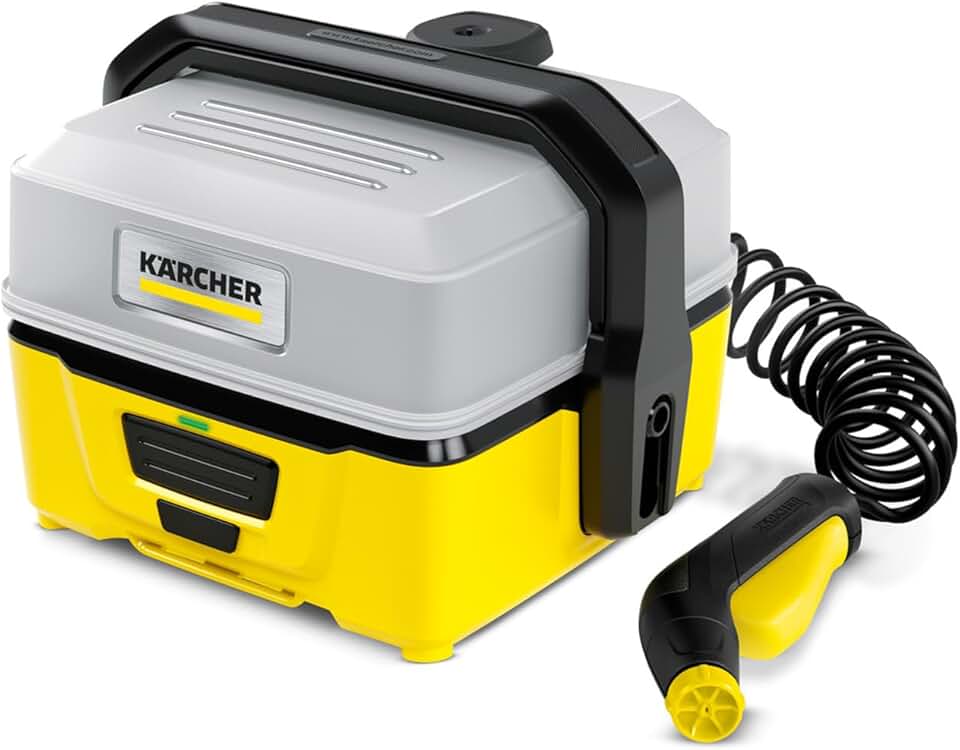 Kärcher - OC 3 - 2,2 kg - basse pression, batterie Lithium-Ion, 4 L, tuyau 2,8 m