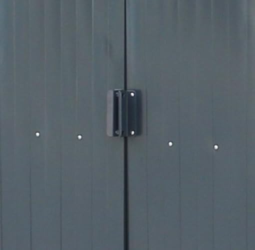 Duramax - Alpine - 10x8 - abri de jardin métal, toit renforcé, 7,82 m²