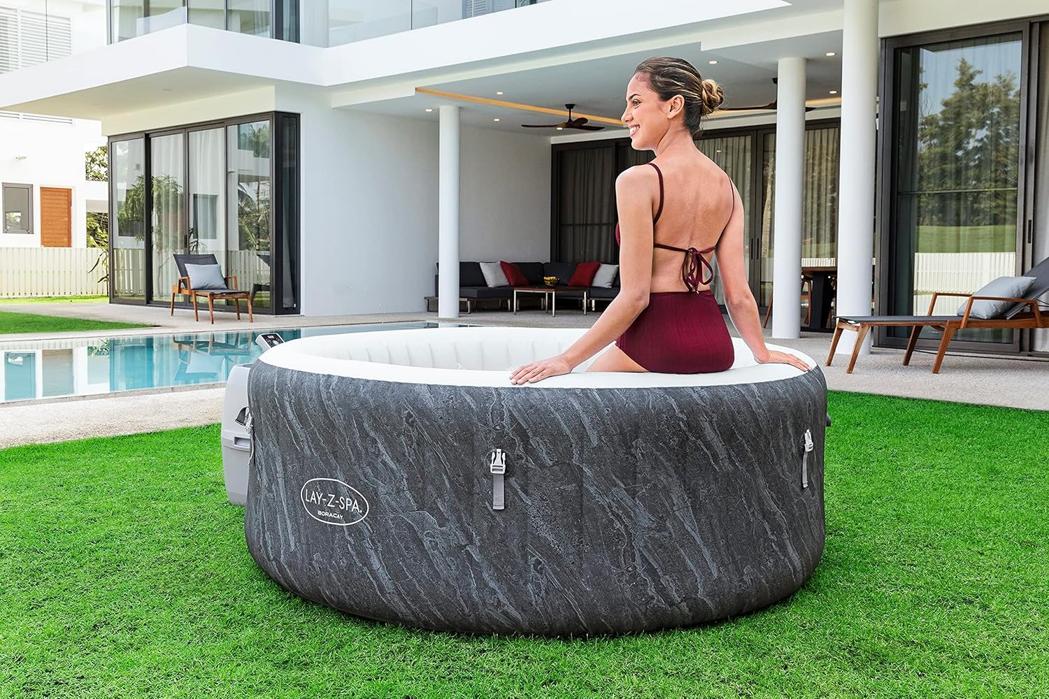 Bestway - Boracay AirJet - 1,80m x 66cm - spa gonflable 71x26