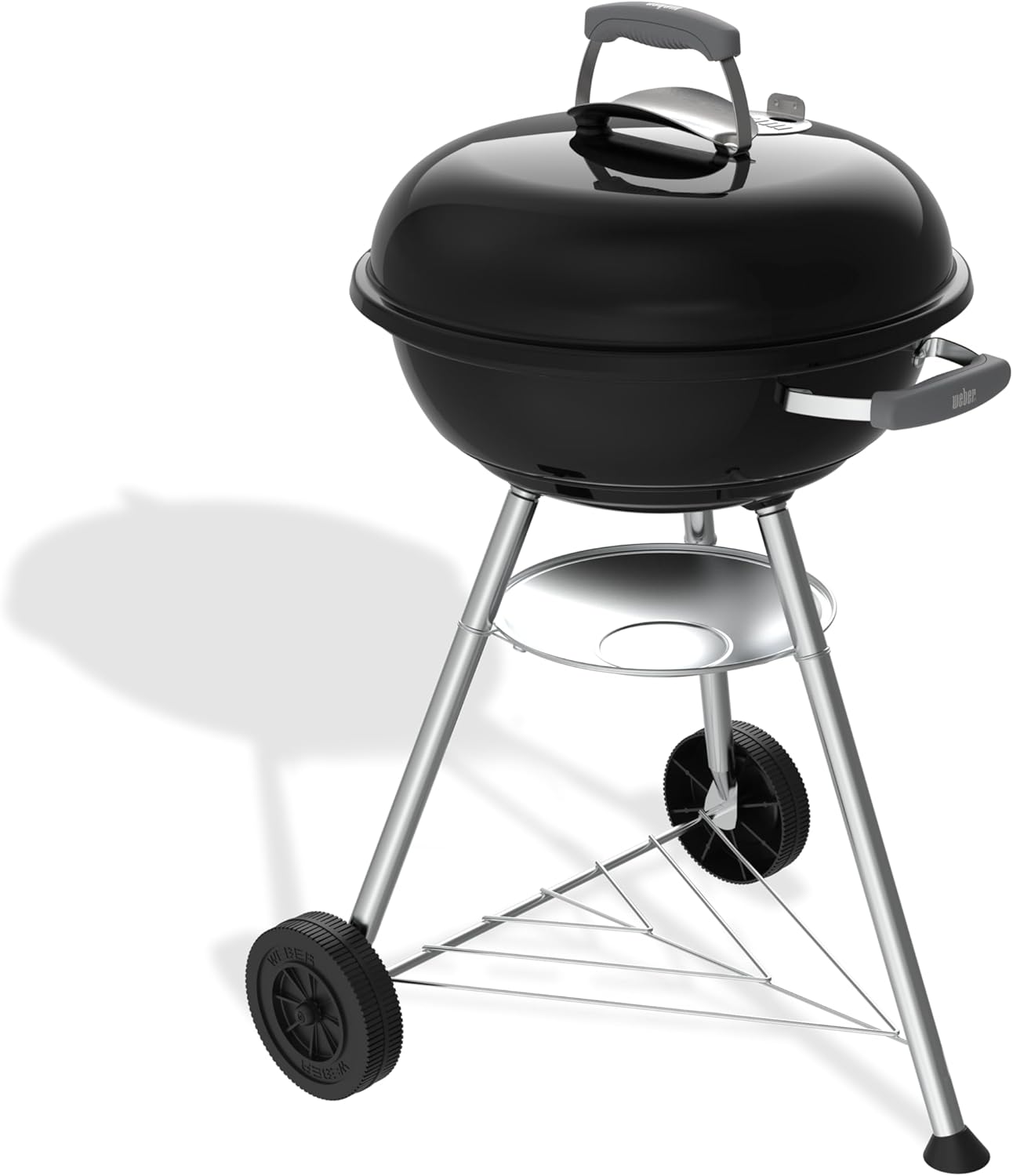 Weber - Compact Kettle 2026 - 47 cm - barbecue charbon, grille 3 niveaux