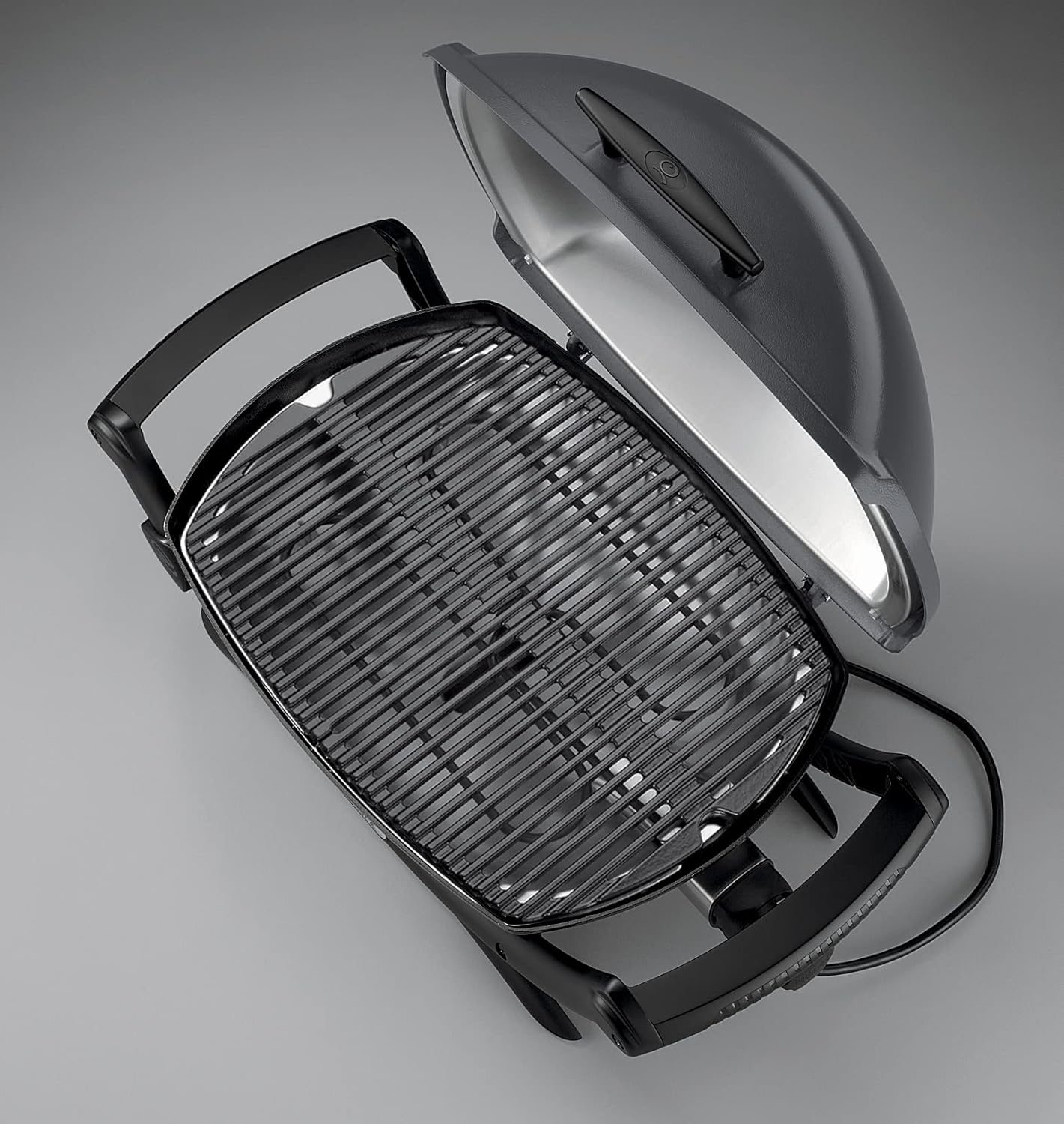 Weber - Q2400 série - 54x39 cm - grille fonte, support, tablettes, 55020053